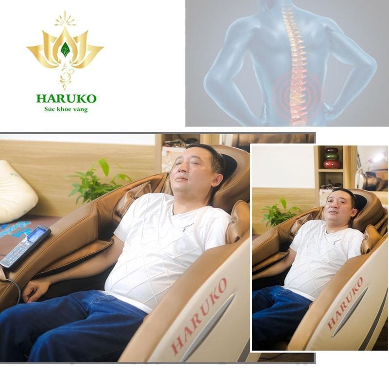 Ghế massage thông minh Haruko-H7 new 99%