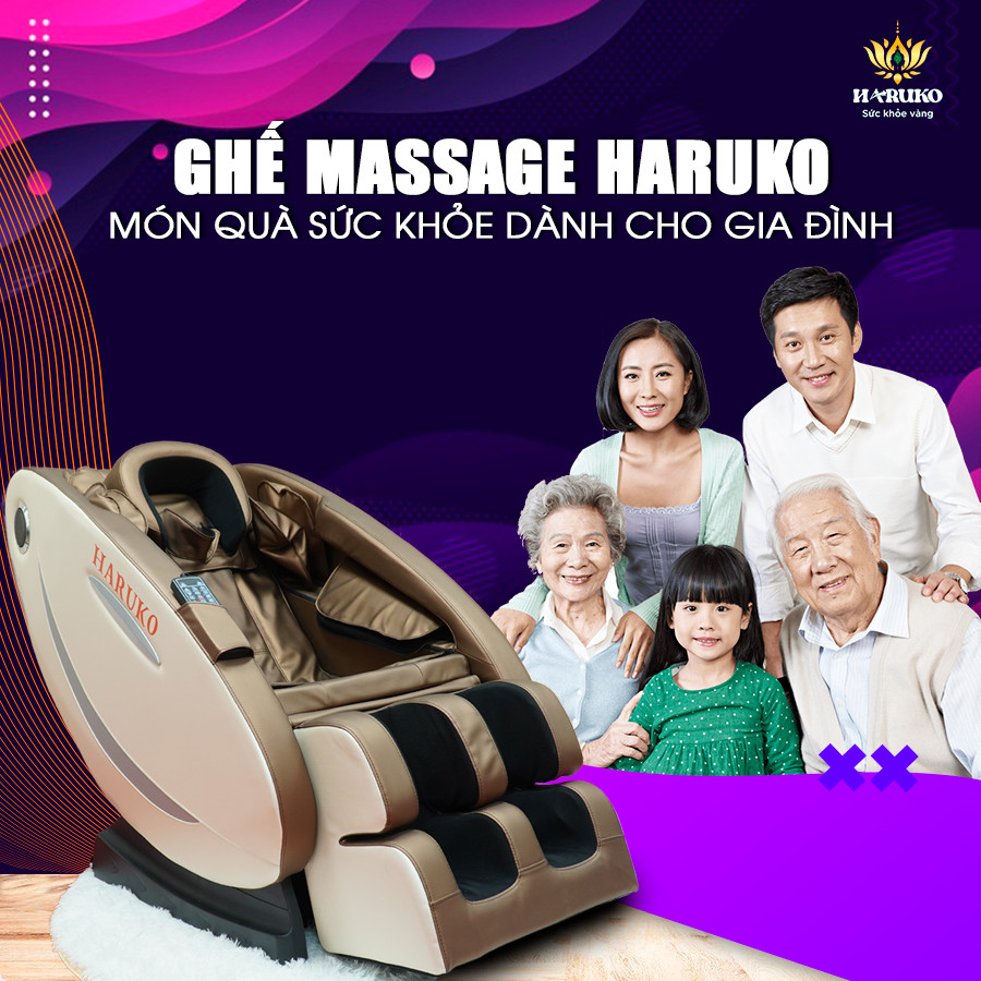 Haruko khuyến cáo người dùng nên dành tối đa 15 phút trên ghế massage mỗi lần sử dụng