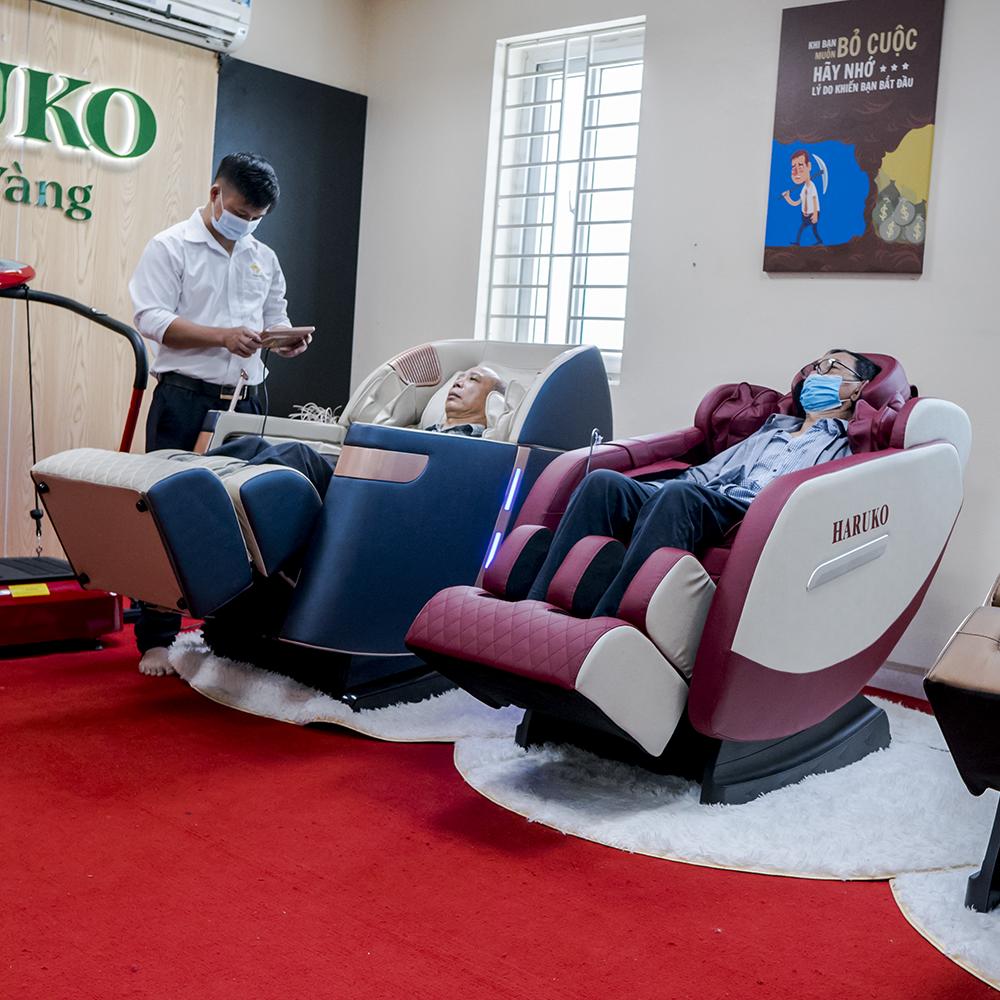 Thương hiệu Haruko cung cấp những sản phẩm ghế massage đa năng đáp ứng được nhu cầu của mọi gia đình