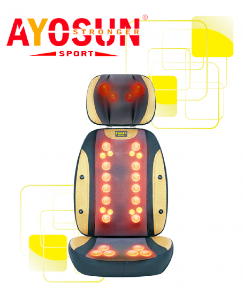 Ghế massage mini Ayosun 4D Hàn Quốc thiết kế hiện đại 30 bi massage - 3