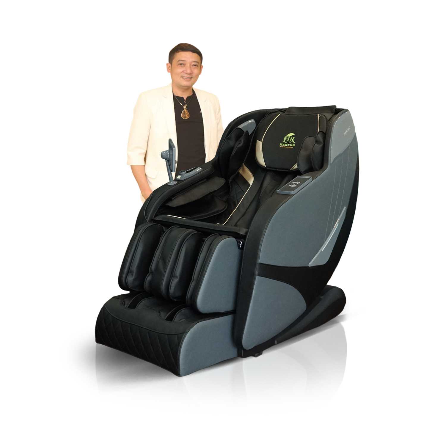 Ghế Massage Toàn Thân 4D Haruko A7 Plus Xám 3 2.3