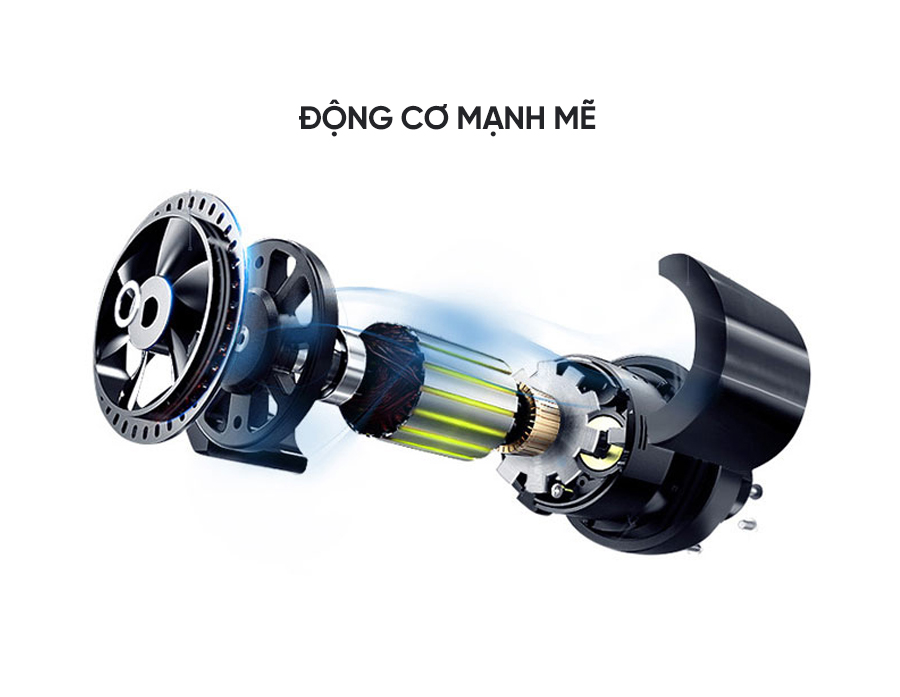 Hệ thống động cơ mạnh mẽ và đầy uy lực của máy chạy bộ Haruko K8 giúp người dùng dễ dàng tùy chỉnh tốc độ tùy theo nhu cầu