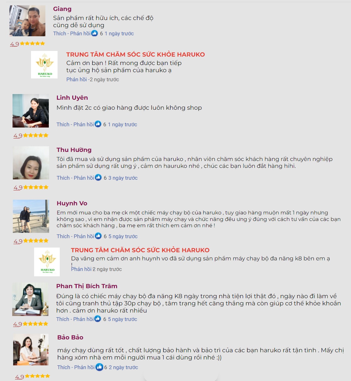 Máy chạy bộ đa năng Haruko K8 được nhiều khách hàng ưa thích và tin tưởng chỉ từ lần thử đầu tiên