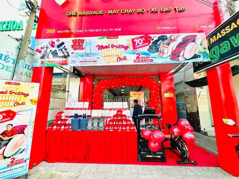 Toshiko - Mua Ghế Massage Tại TP. Hồ Chí Minh