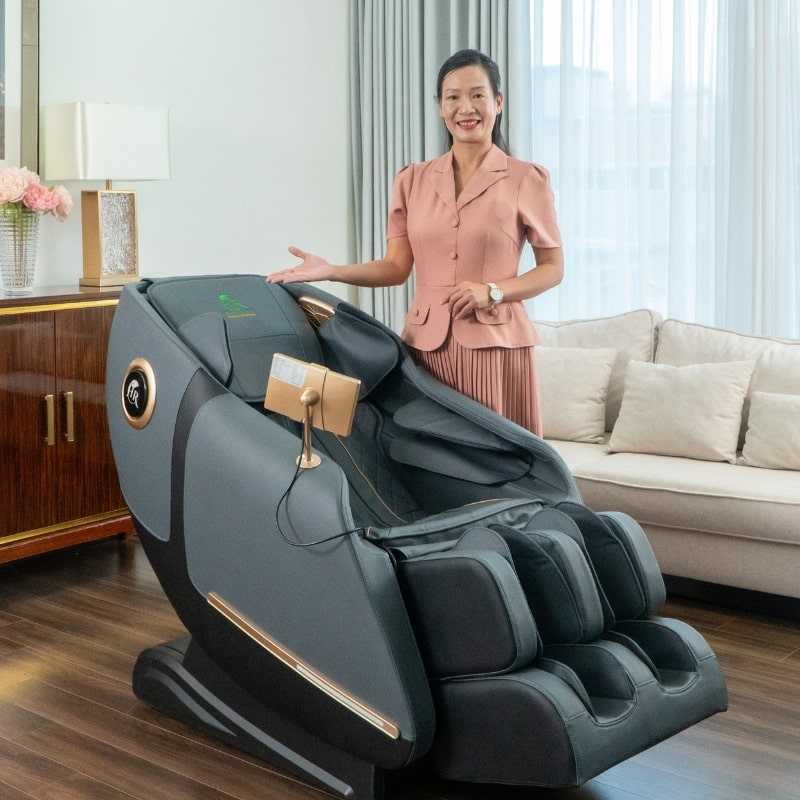 Trải Nghiệm Ghế Massage Haruko A5 Plus – Dòng tầm trung, massage sâu với con lăn 4D