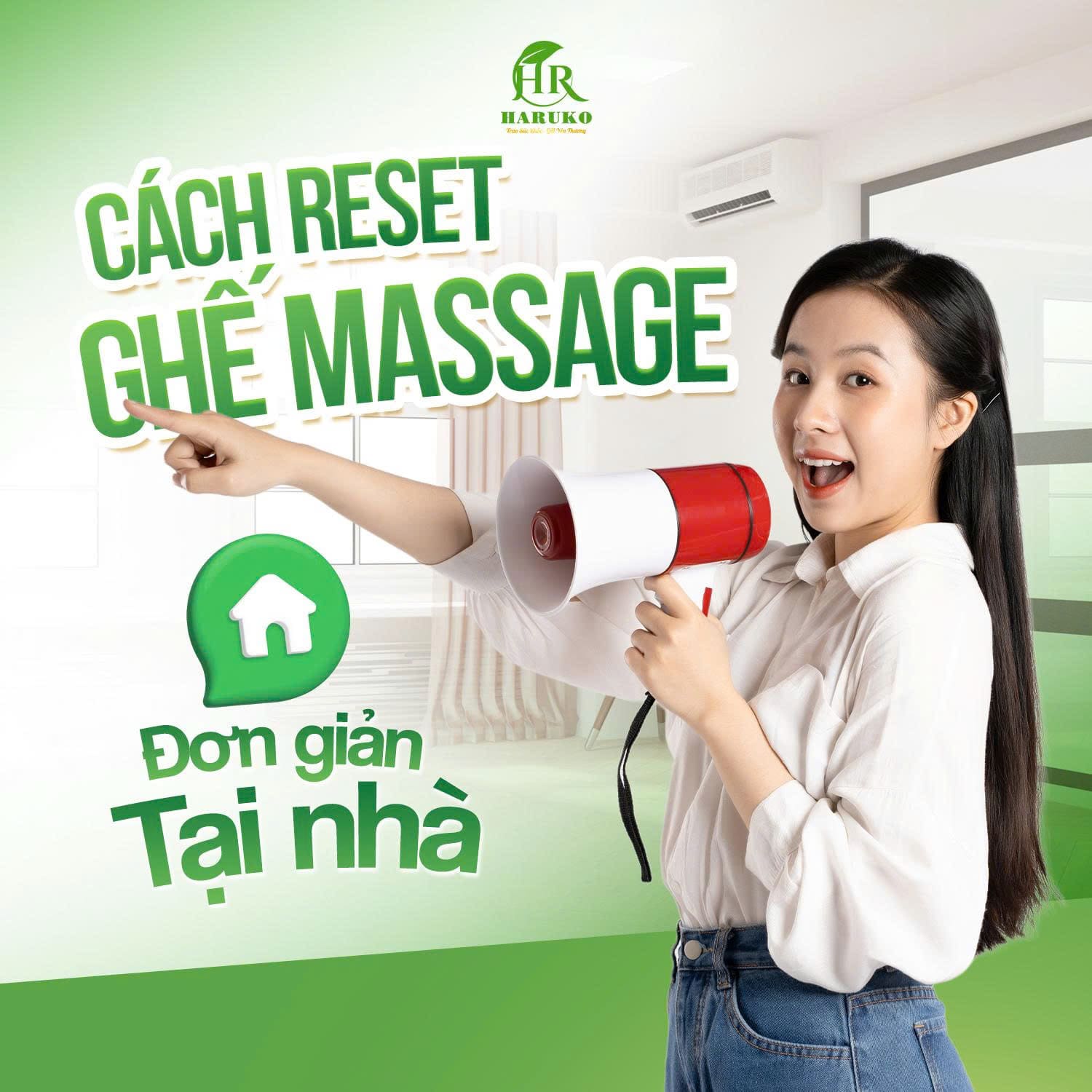 Hướng Dẫn Reset Ghế Massage Đúng Cách – Đơn Giản, Hiệu Quả Tại Nhà