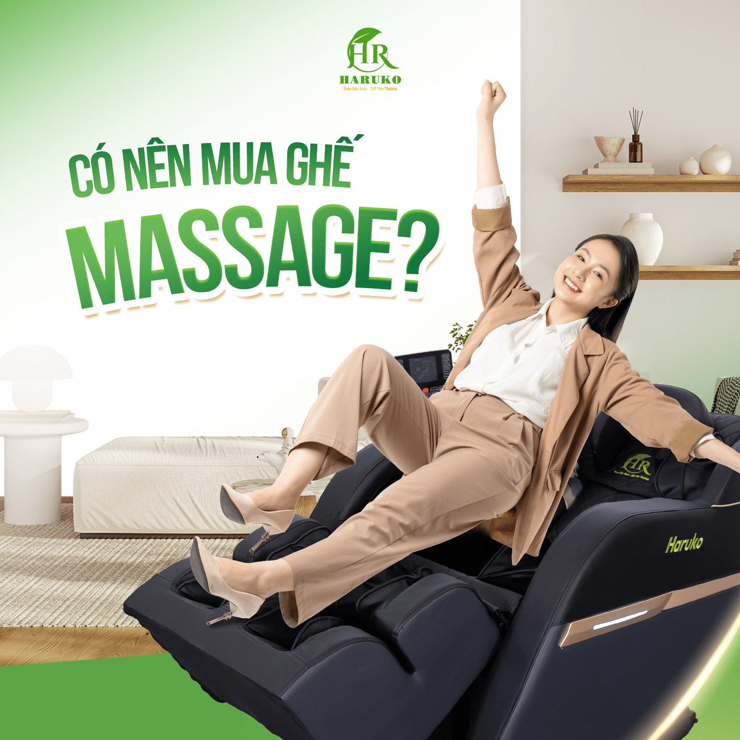Có Nên Mua Ghế Massage Không? Lợi Ích, Nhược Điểm & Cách Chọn Ghế Phù Hợp