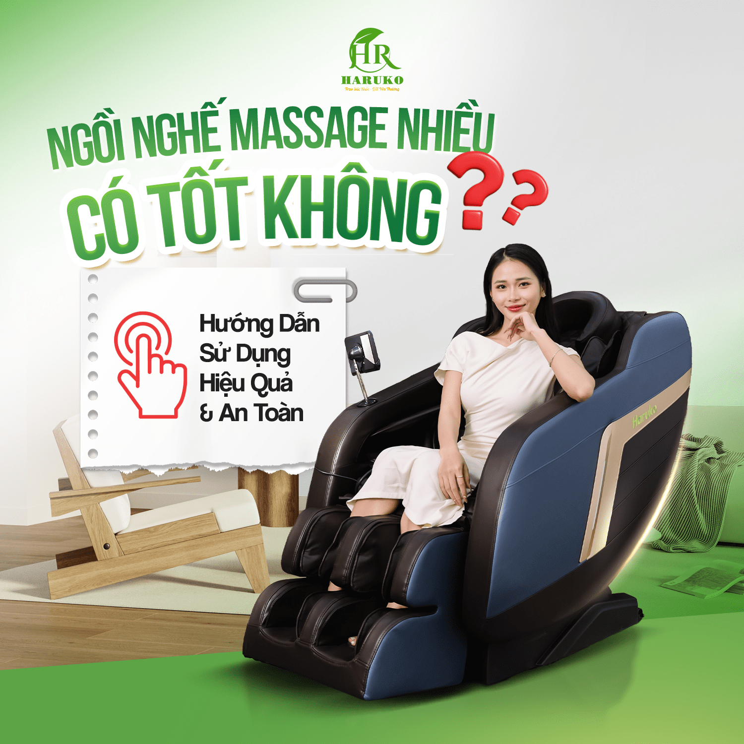 Ngồi Ghế Massage Nhiều Có Tốt Không? Hướng Dẫn Sử Dụng Hiệu Quả
